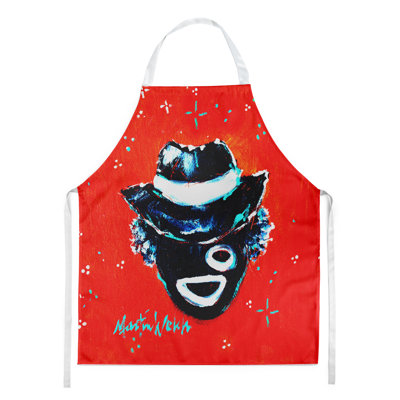 Mardi Gras Bib Apron
