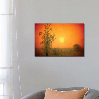 Canada. Abstract Of Frosty Sunrise. by Jaynes Gallery - Wrapped Canvas Gallery-Wrapped Canvas Giclée