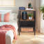 Arbella 40cm W Metal Bedside Table