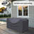 Outdoor Wicker Patio Corner Chair Cover