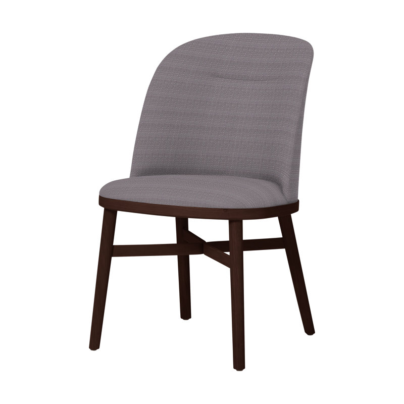 Chaise de salle à manger Bund de Neri & Nu, Chêne brun foncé, L493 Mastic Sanfor 3479