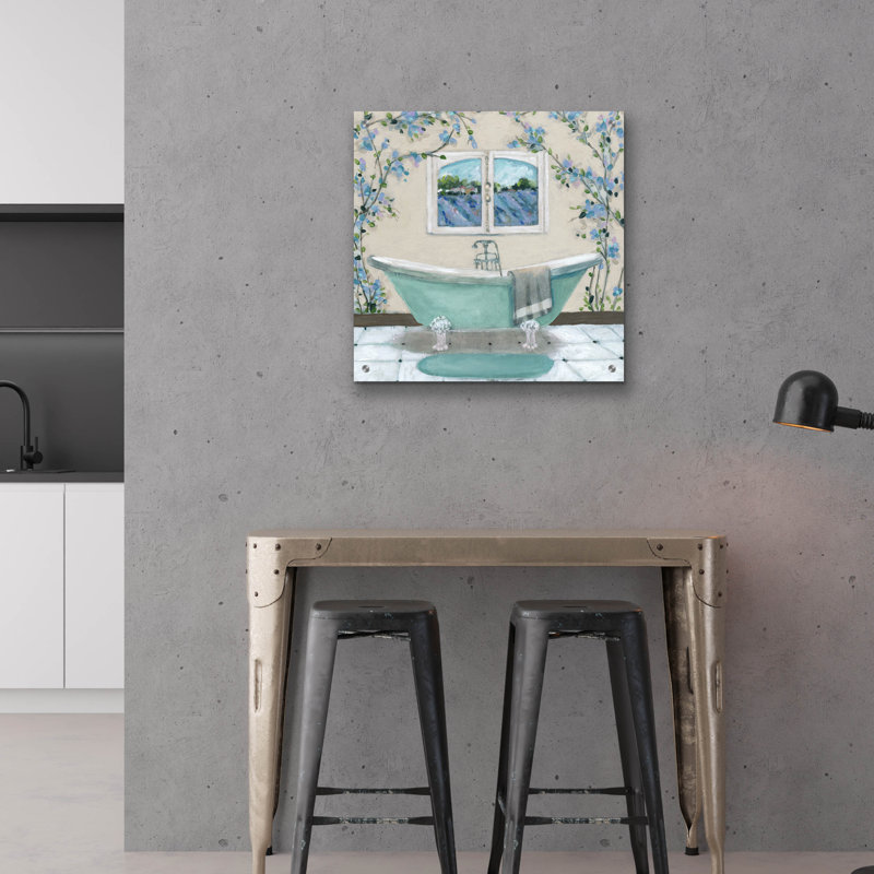 «Tuscany Bath I» par Carol Robinson, H 24 po x l 24 po x P 0,2 po