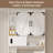 Over The Toilet Storage Cabinet with with Barn Doors-1571537643