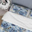 Ensemble de housse de couette floral à motif victorien bleu et blanc-1956073490