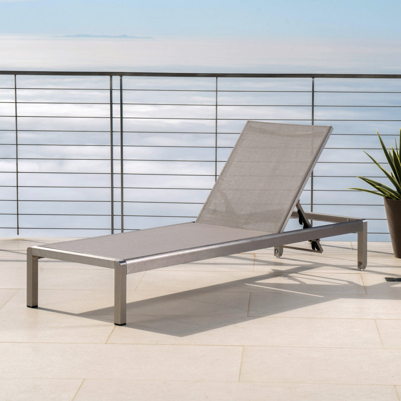 CAPE CORAL KD CHAISE LOUNGE, Gray