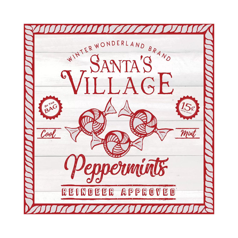 VIntage Christmas Treats I by Elizabeth Medley - Wrapped Canvas Gallery-Wrapped Canvas Giclée, 30.48cm H x 30.48cm W