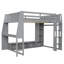 Lit mezzanine Wood