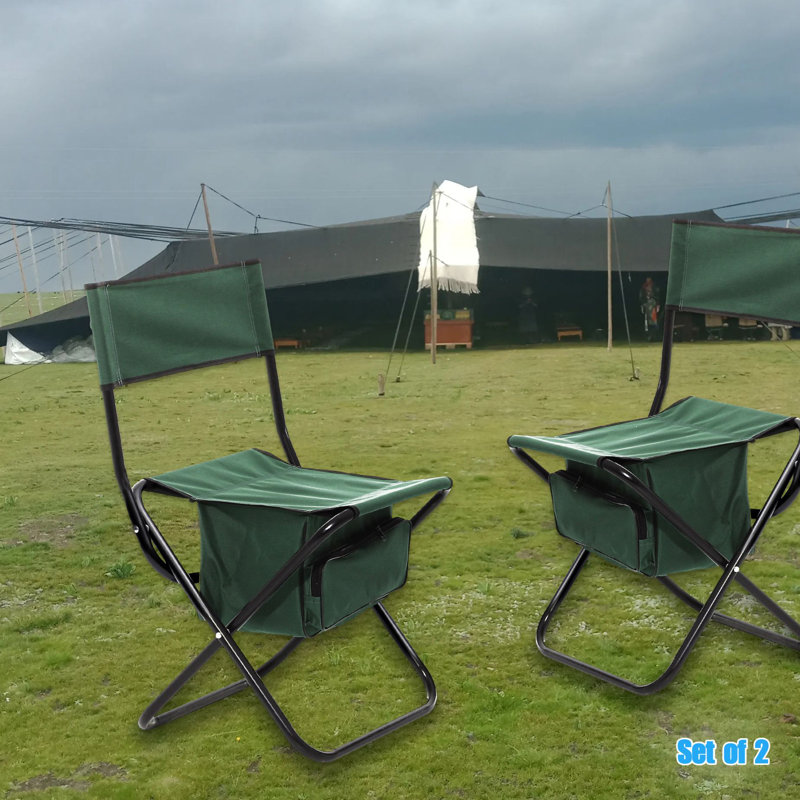 Chaise de camping Candiance, Vert