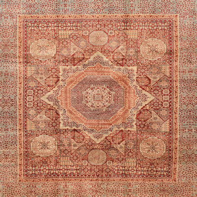 Tapis décoratif multicolore à motif abstrait
