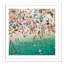 «Weekend at the Beach» par Adria, reproduction de photo encadrée