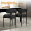 Neshaun 75.95cm H Upholstered Metal Side Chair-1701997570