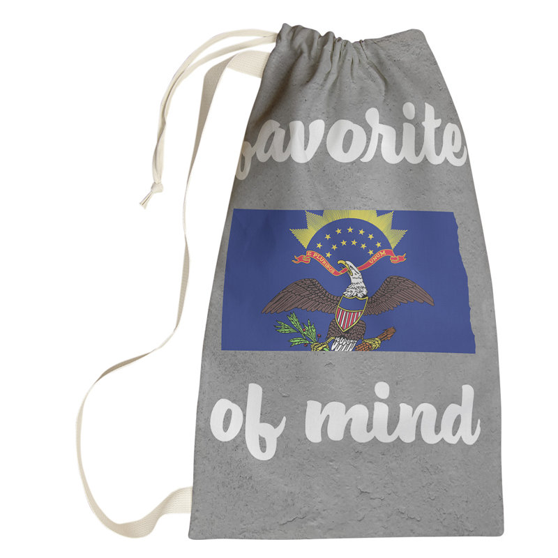 Sac à linge State of Mind, Grand (H 76,5 po x l 29,5 po x 1,5 po), Dakota du Nord