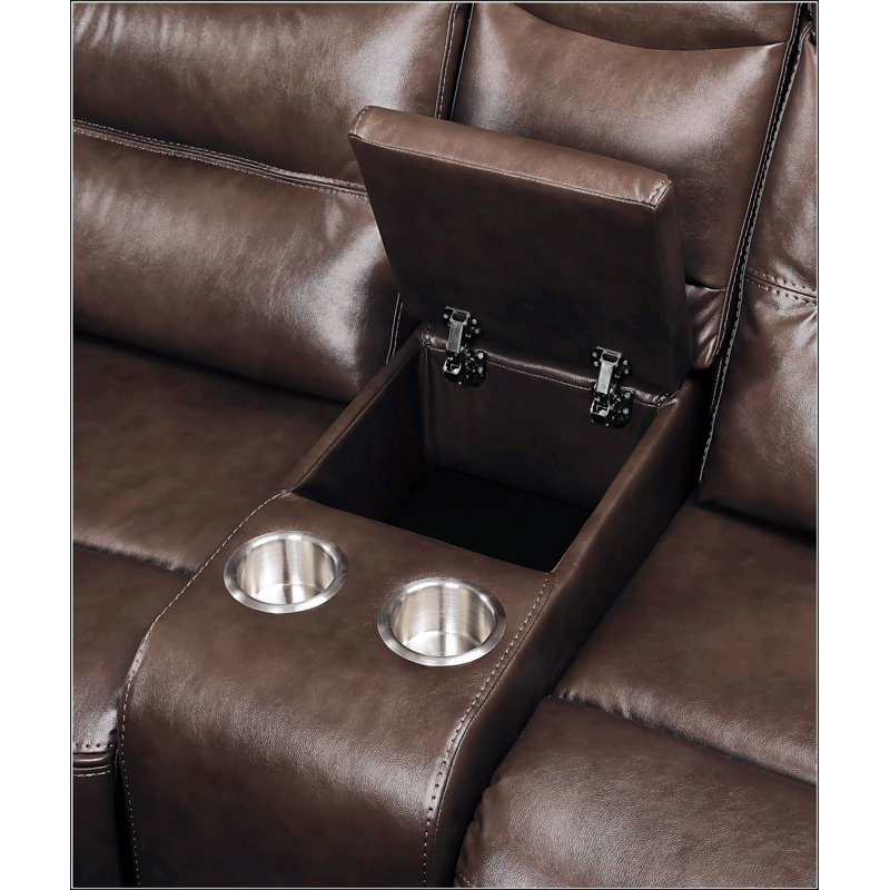 Canapé inclinable 3 places, canapé en similicuir