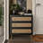 Okkra Modern Farmhouse 3-Drawer Woven Chest-1028839136