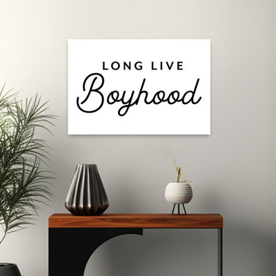 Long Live Boyhood Abstract Contemporary Art