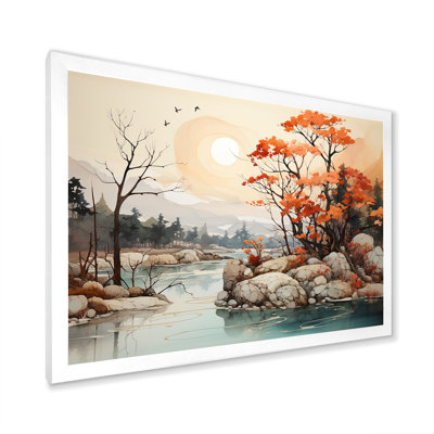 " Alcohol Ink River Harmony "