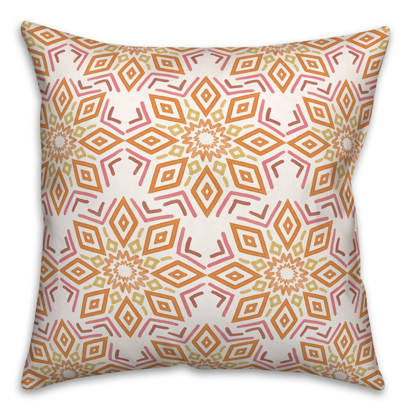  Housse de coussin médaillon carré, 20 po X 20 po