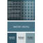 Tapis de zone bleu contemporain-1814258967