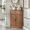 Gulley 2 Door Corner Accent Cabinet
