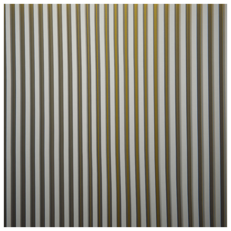 Vertical Yellow Stripes Comforter, Queen