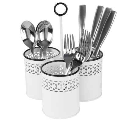 Gourmet Basics By Mikasa Eden Utensil Caddy, 11 Inch