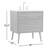 Burkley 30'' Single Bathroom Vanity with Engineered Marble Top-922806930