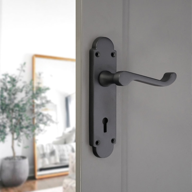 Oakley Lock Lever Handle Matt Black