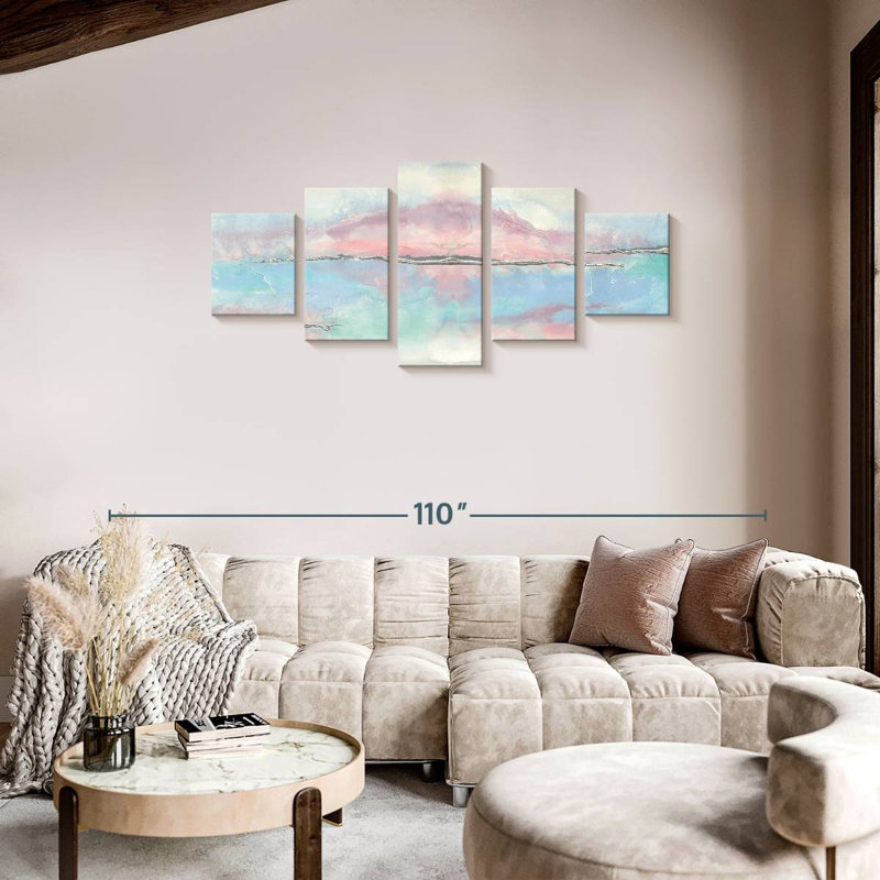 Parfait I, 34" H x 74" W