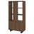 Plasencia 71-Inch 3-Shelf Cabinet Bookcase Walnut