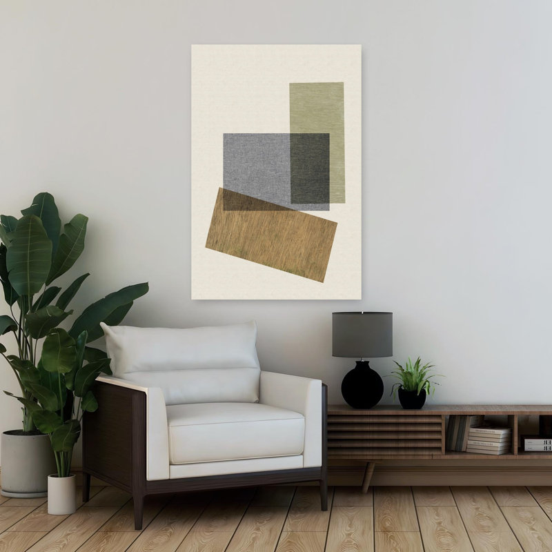 Art contemporain contemporain abstrait, H 36 po x l 24 po