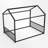 Metal Canopy Bed Floor House Bed-117530065-117530066