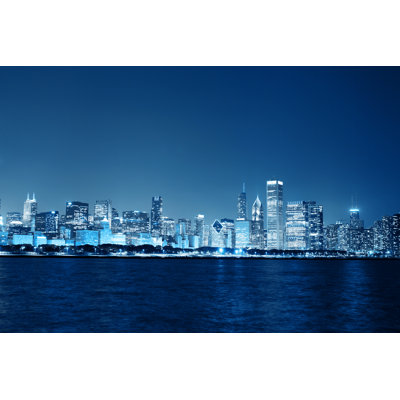 «Chazton Chicago Night Skyline» par Maksymowicz