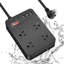 Multiprise à prise plate robuste pour l'extérieur 4 prises 3 USB ETF imperméable 6 pi