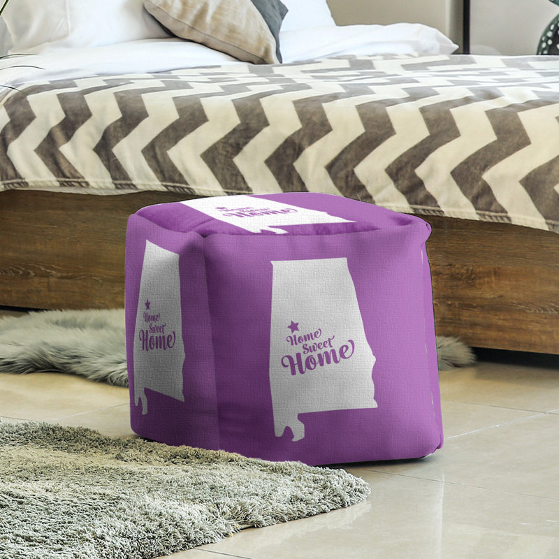 Repose-pieds à cubes tuscaloosa the home, Violet