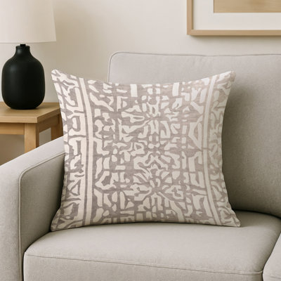 Coussin décoratif intérieur / extérieur bleu Modern Modern