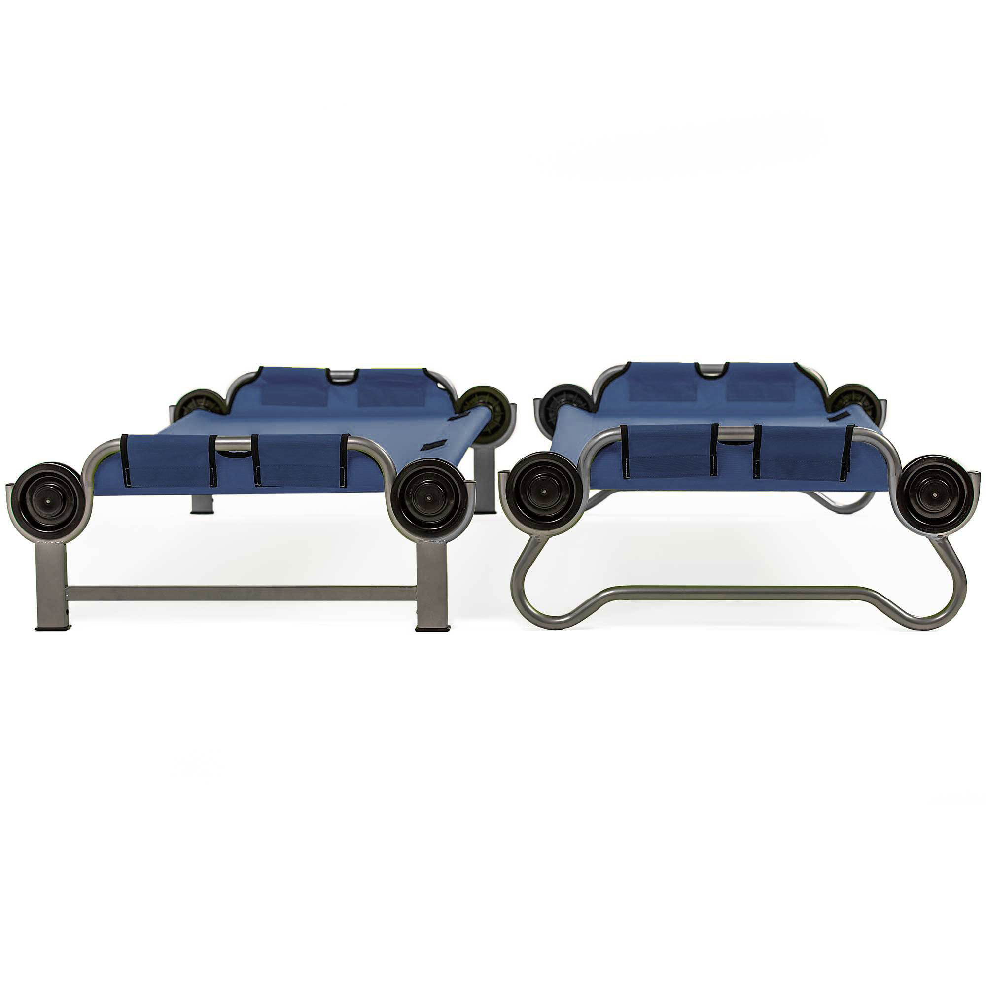 Disc-O-Bed Kid-O-Bunk Portable, Bunkable Cot System with 2 Side ...