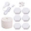 Lampe de table blanche 1,2 po Flodin