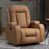 Tan Faux Leather