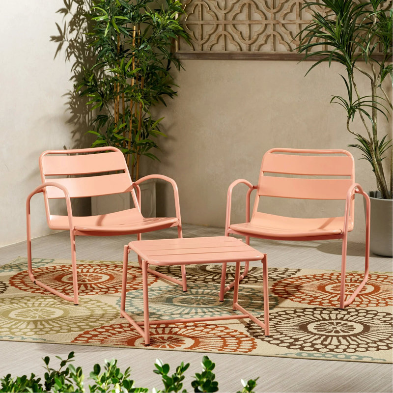 Chat Set, Coral