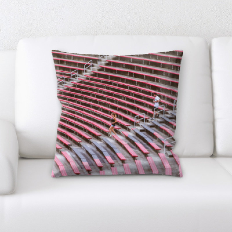 Coussin abstrait point of view Presley