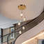 Luminaire suspendu grappe 5 lumières Barbra