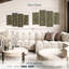 «Lattice Gold Leaves», reproduction d'art sur toile-311036571