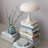 Glass Vase with Design