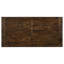 Rustic Golden Brown 9-Piece Dining Table Set-1443579447