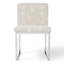 Frozen Fabric Upholstered Side Chair