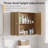 Wall-Mounted Bathroom Cabinet With Adjustable Shelf