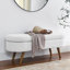 Banc de rangement à couvercle rabattable rembourré-88593928