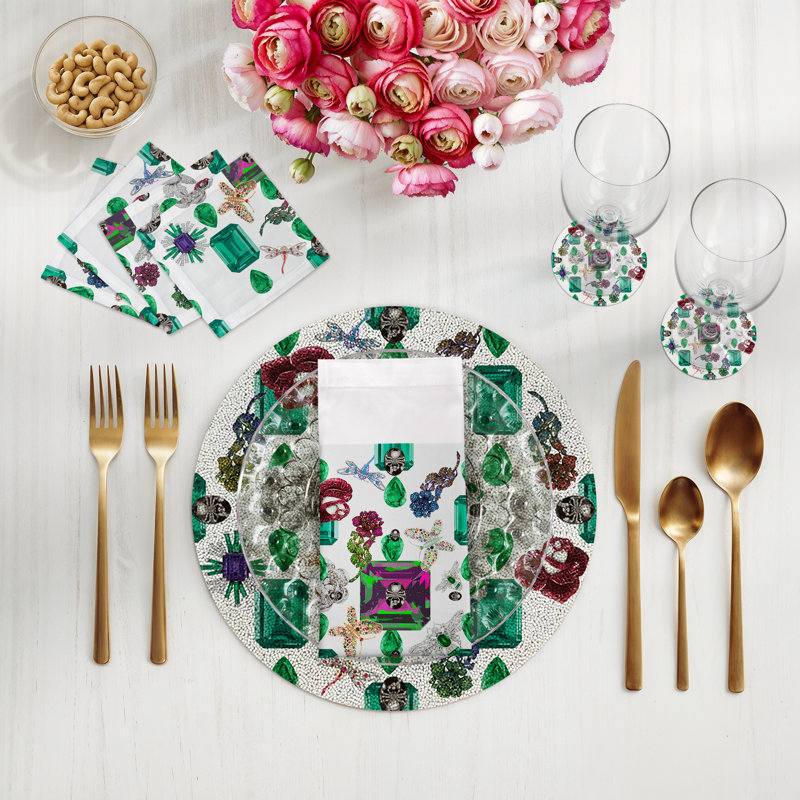 Napperon Jewel Box Emeralds