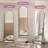 Levente Full Length Mirror, Arched Floor Mirror Freestanding, Full Body Mirror With Stand For Living Room-1110030647-1110030646