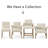Bilon 25.5'' Linen Upholstered Wood Counter Stool with Arms-541402357